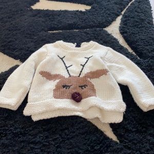 Zara reindeer sweater